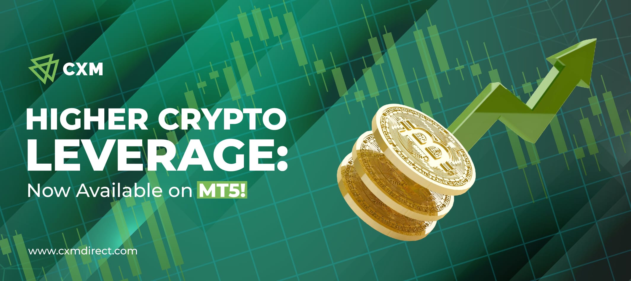 CXM MT5da kripto leverageini 100:1 gacha oshirdi