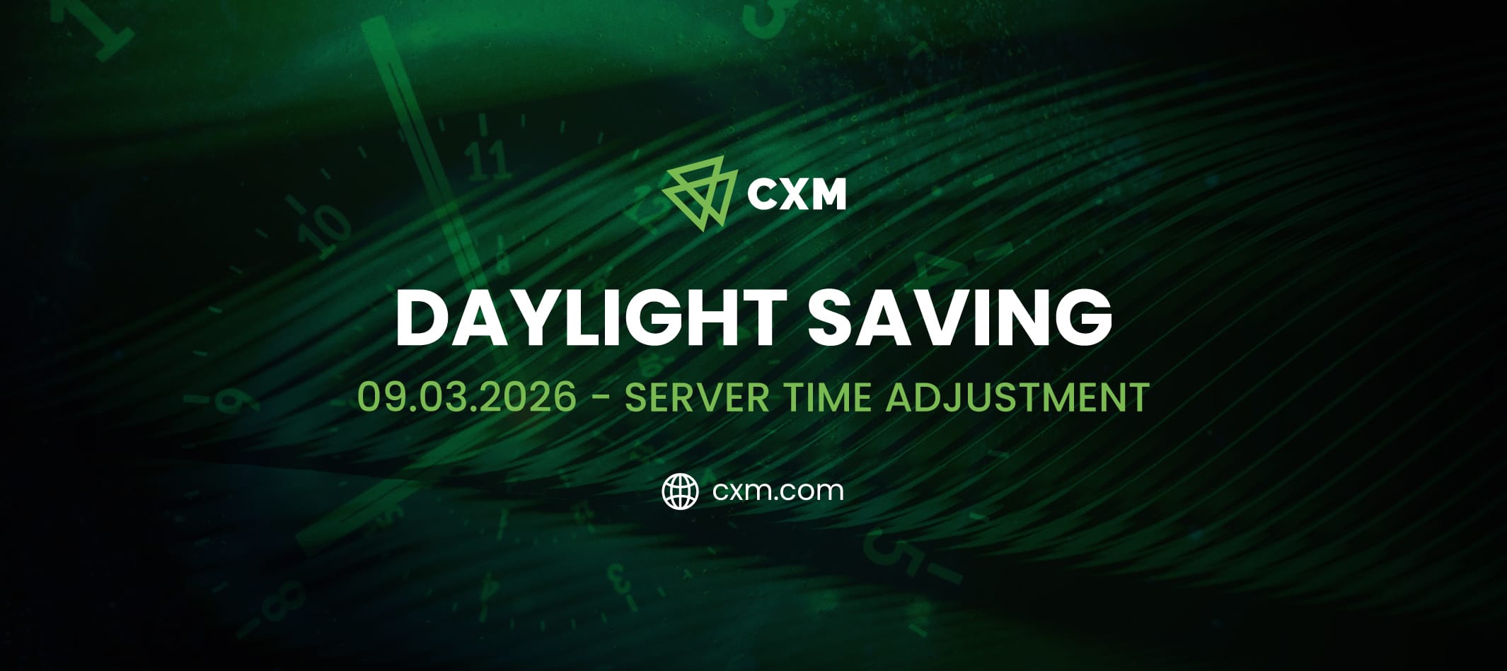 Penyesuaian Waktu Server CXM untuk Daylight Saving Time
