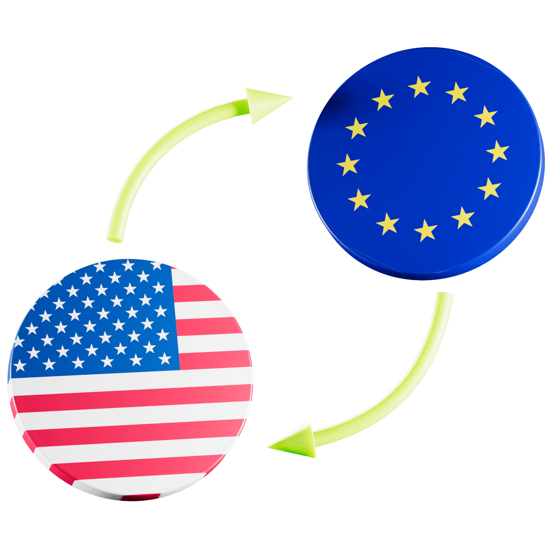 Ilustración de cambio de divisas forex